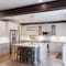 Ekena Millwork 2-Sided (L-beam) Rough Cedar Endurathane Faux Wood Ceiling Beam, Premium Cherry, 10"W x 6"H  x 14'L BMRC2C0100X060X168ZY - alternate 6